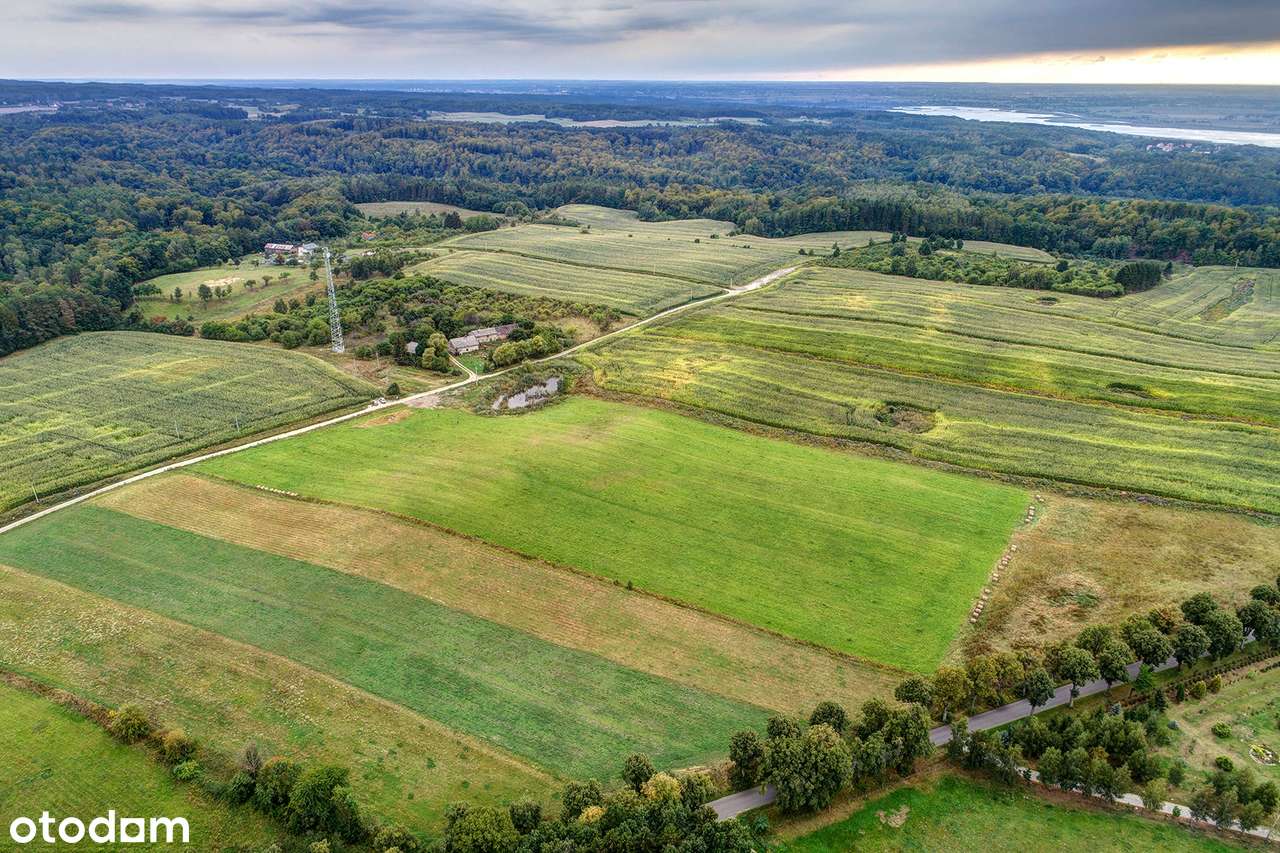 ŁĘCZE - DZIAŁKA  Z WIDOKIEM NA ZALEW WIŚLANY !!!-10