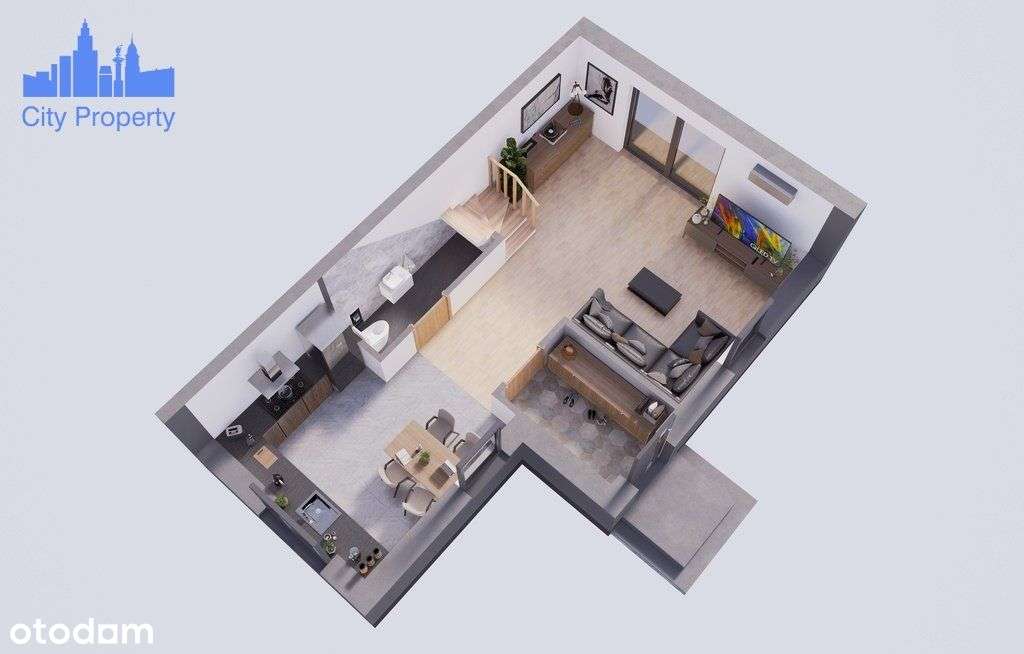 Nowoczesne bliźniaki z ogródkami od południa - Pełny obrazek: 2/20