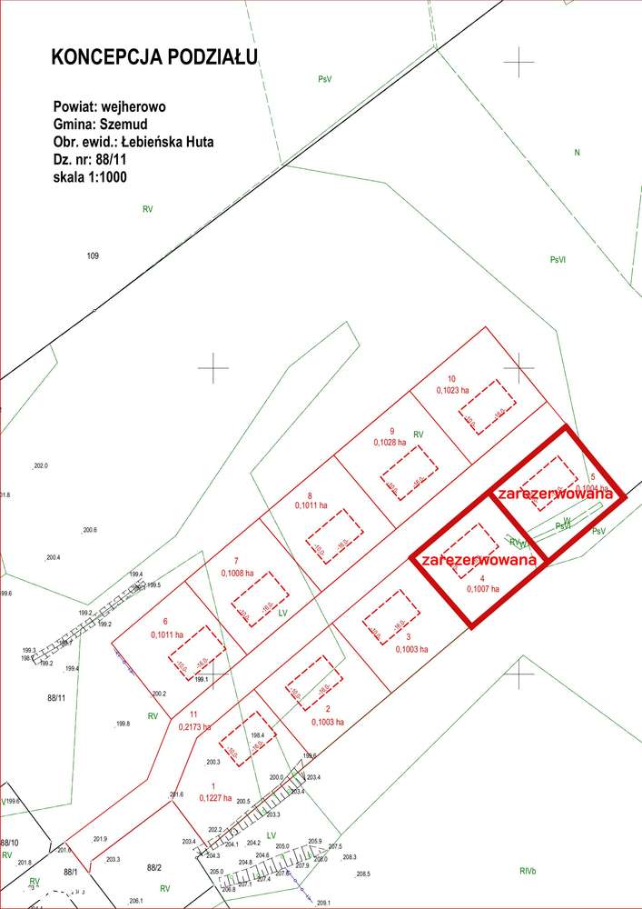 PRZEDSPRZEDAŻ DZIAŁEK W ŁEBIEŃSKIEJ HUCIE-1