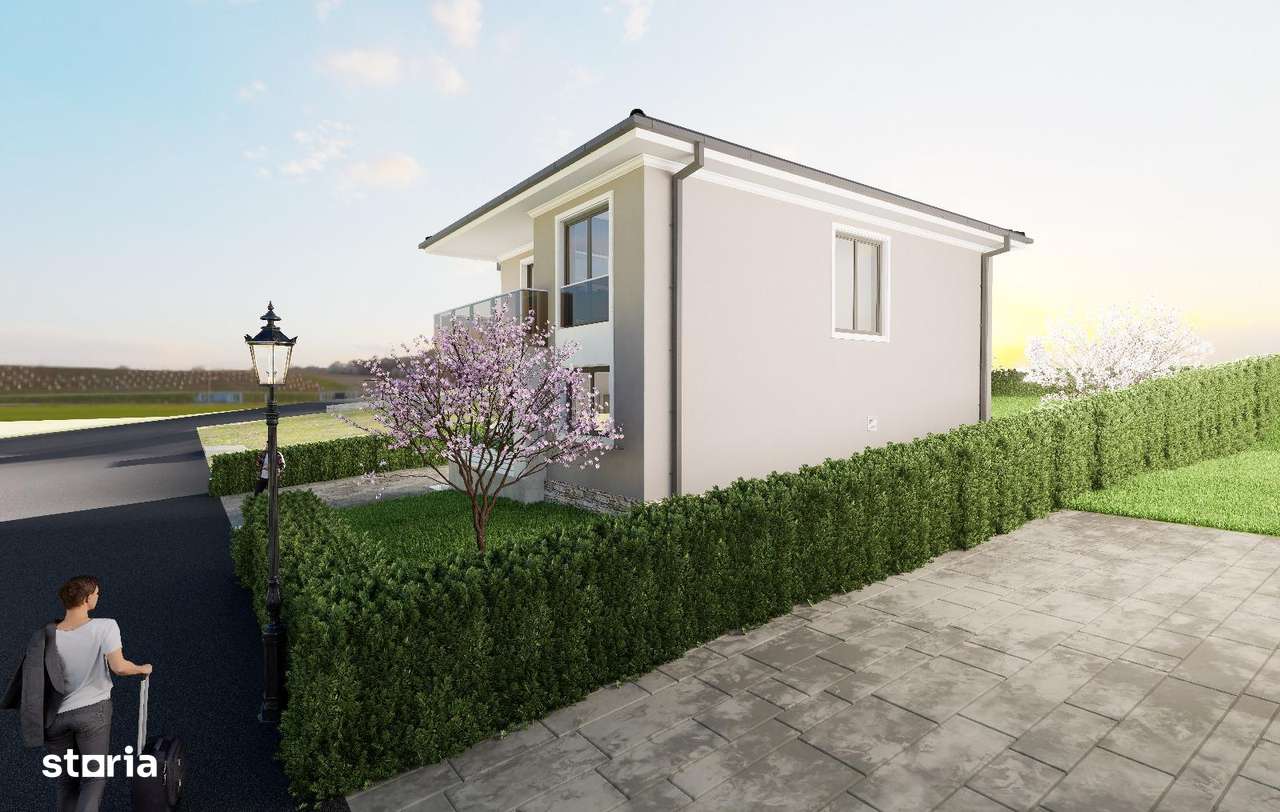Casa individuala P+E, suprafata 118 mp teren 500 mp Chinteni-1