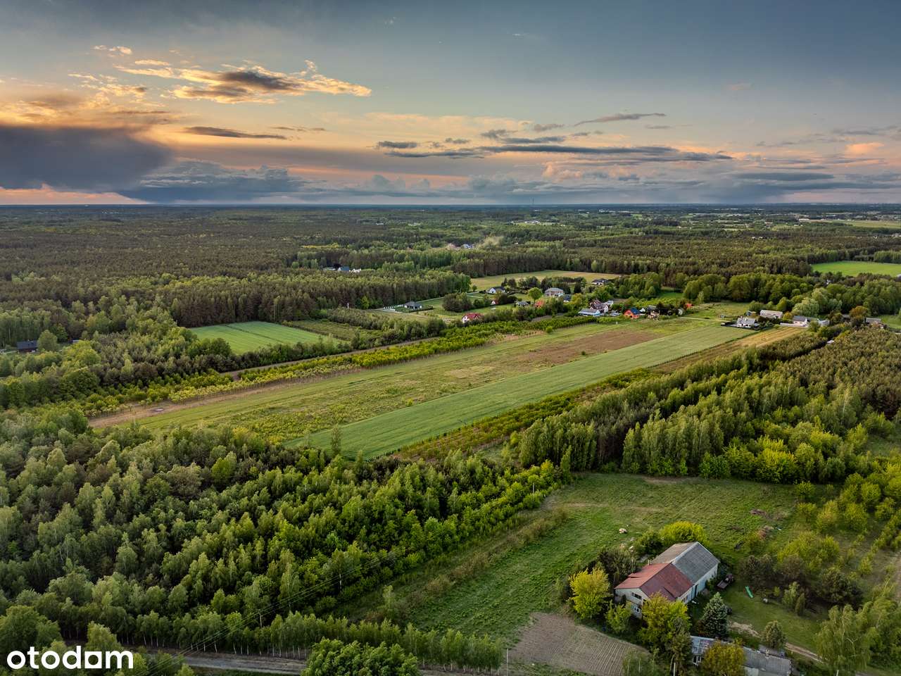 Działka w Nosach - 1930m2 pod zabudowę, 17 000m2 części rolnej - Pełny obrazek: 5/5