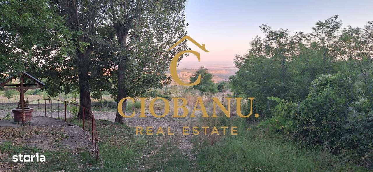 Teren cu casa batraneasca de vanzare in comuna Jugureni judet Prahova-8