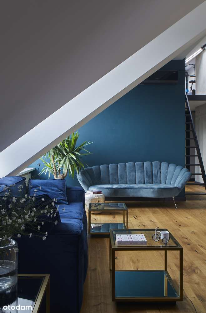 -NOWOCZESNY PENTHOUSE-WYSOKI SALON -TARAS -NADBUDOWA-WIDOK NA ZIELEŃ - Pełny obrazek: 4/16