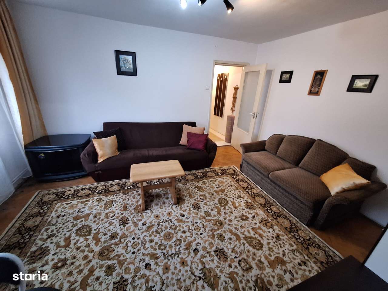 280 euro.Ap.cu 2 camere Et 3  cu centrala proprie Zona Dacia - Imagine principală: 5/10