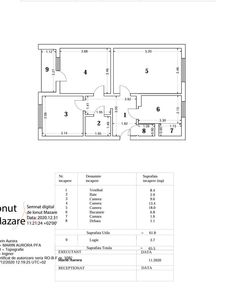 3 camere decomandat Valea Argeșului Drumul Taberei-7