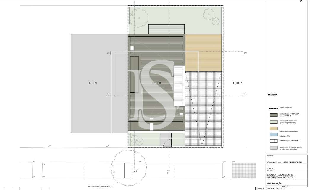 Terreno para construção de moradia em banda em Darque-13