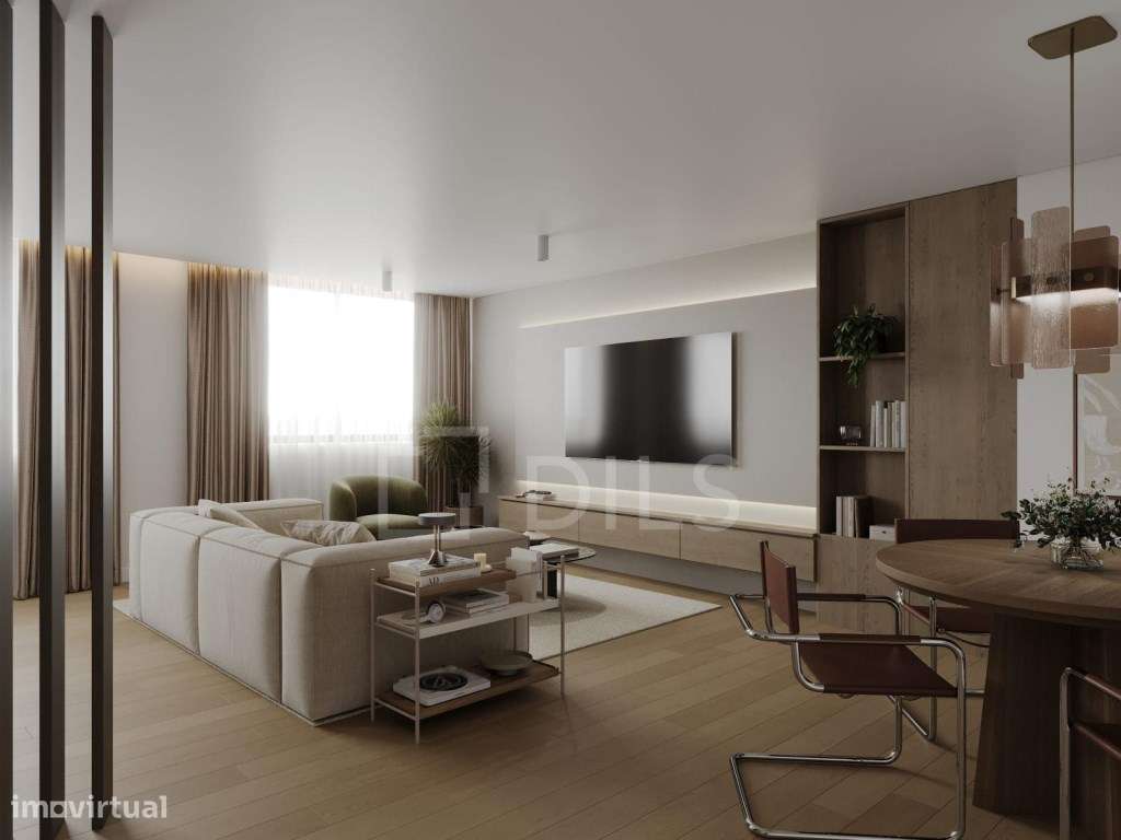 Apartamento T1, com lugar de estacionamento, em novo empreendimento... - Grande imagem: 4/51