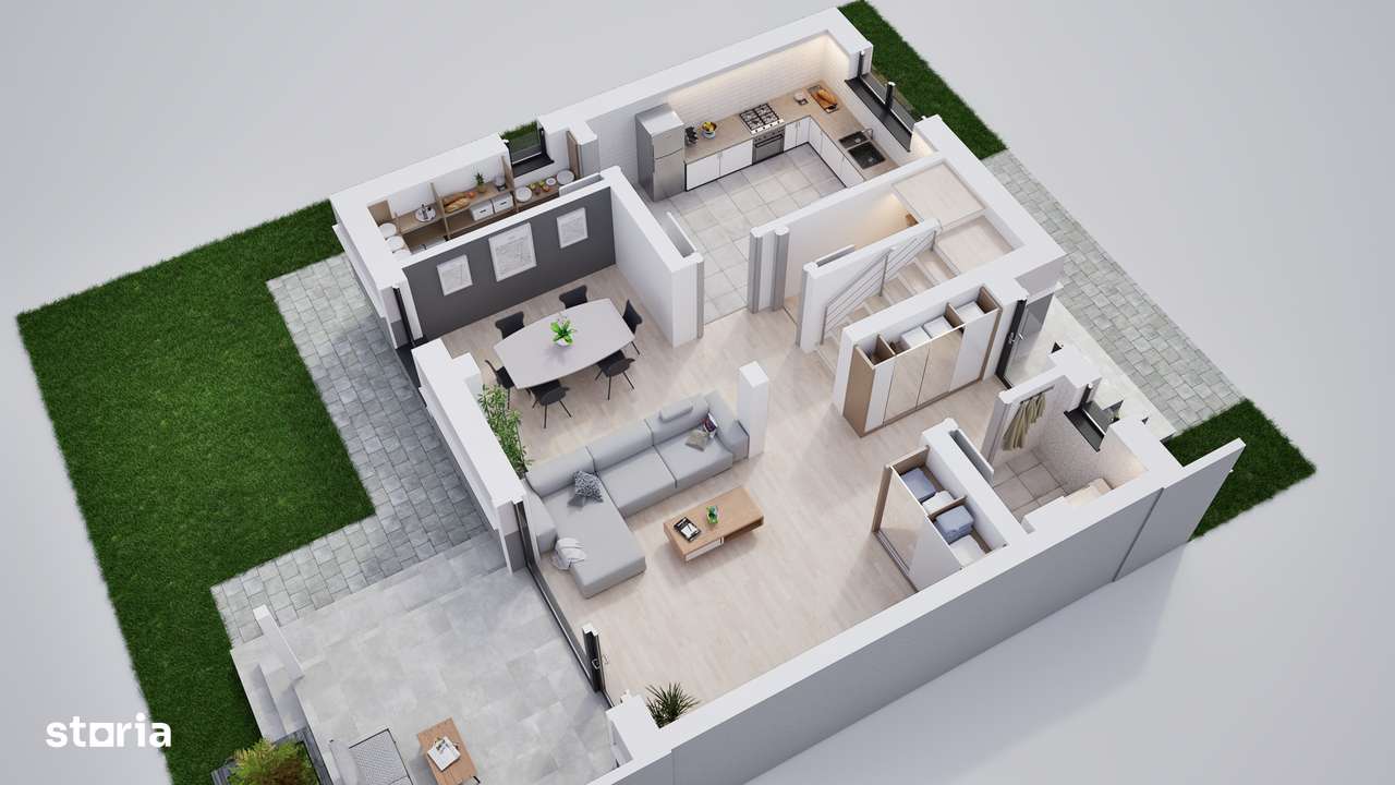 Duplex modern, living spatios – direct de la dezvoltator-3
