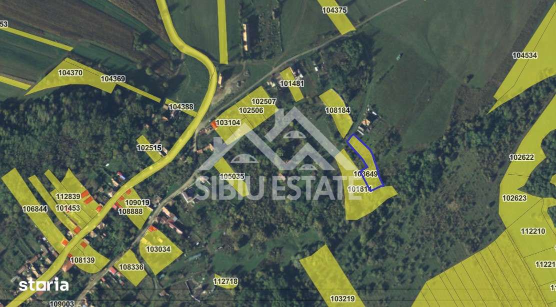 Teren constructii casa/cabana 2000 mp Valea Hrtibaciului Nucet - Imagine principală: 5/5