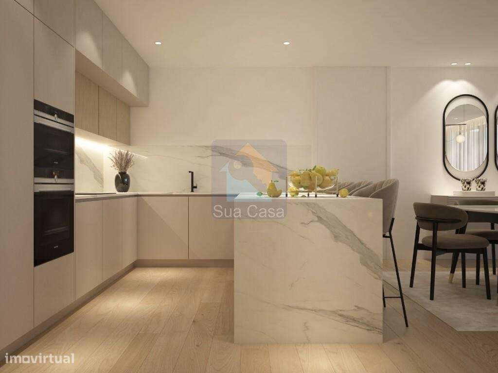 Moradia do gaveto T4 em condomínio privado no empreendimento Village-4