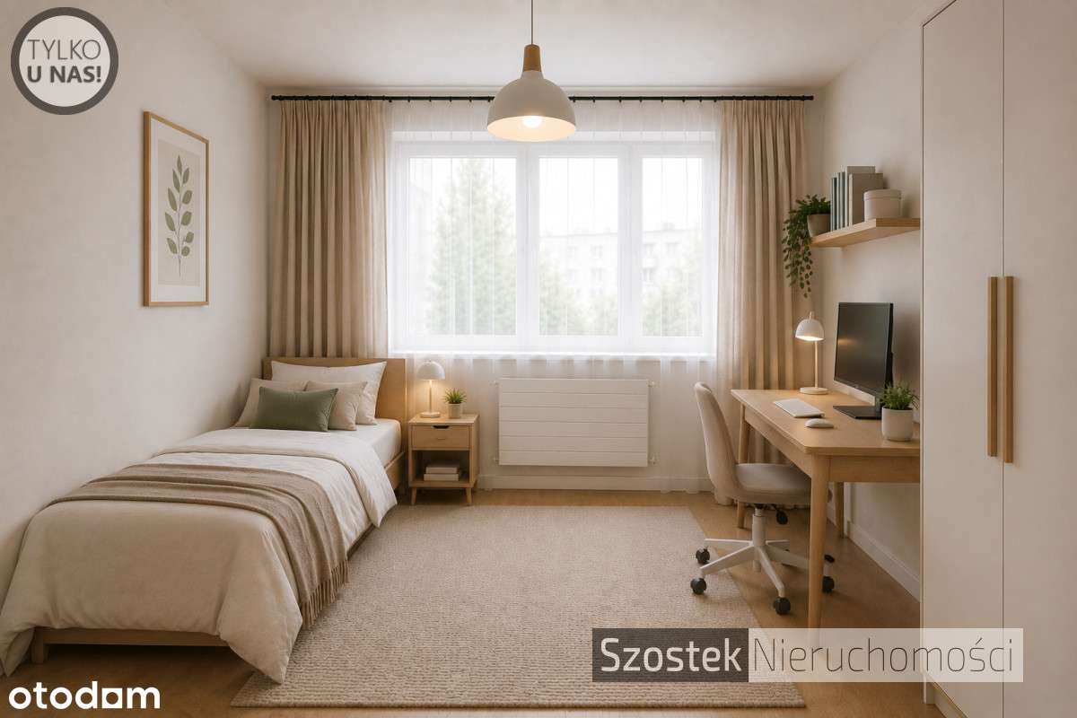 Kameralne i ciche mieszkanie 3 pokojowe / balkon / okolice ul. Okólnej-4