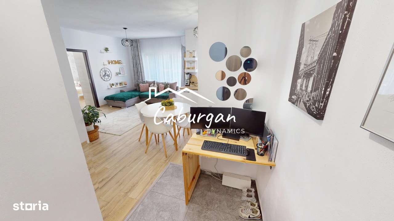 Ap cu 3 camere, 56mp utili, 105mp curte, parcare, clasa energetica A - Imagine principală: 5/17