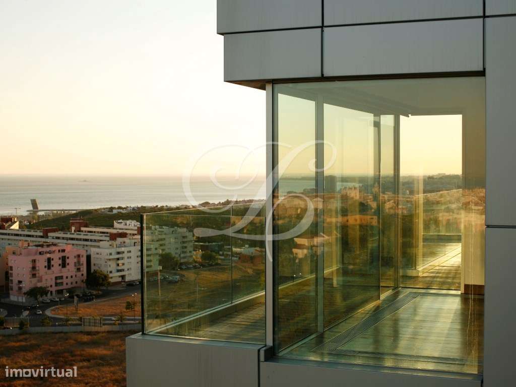 Apartamento T4 c/ Vista para o Rio Tejo | Empreendimento Sky Restelo-11