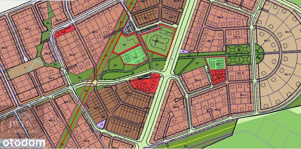 Prestiżowe działki - uL. Topolowa - Kościelec-5