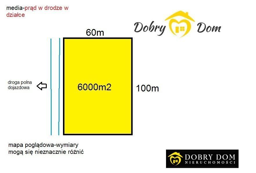 Działka, 6 000 m², Rafałówka