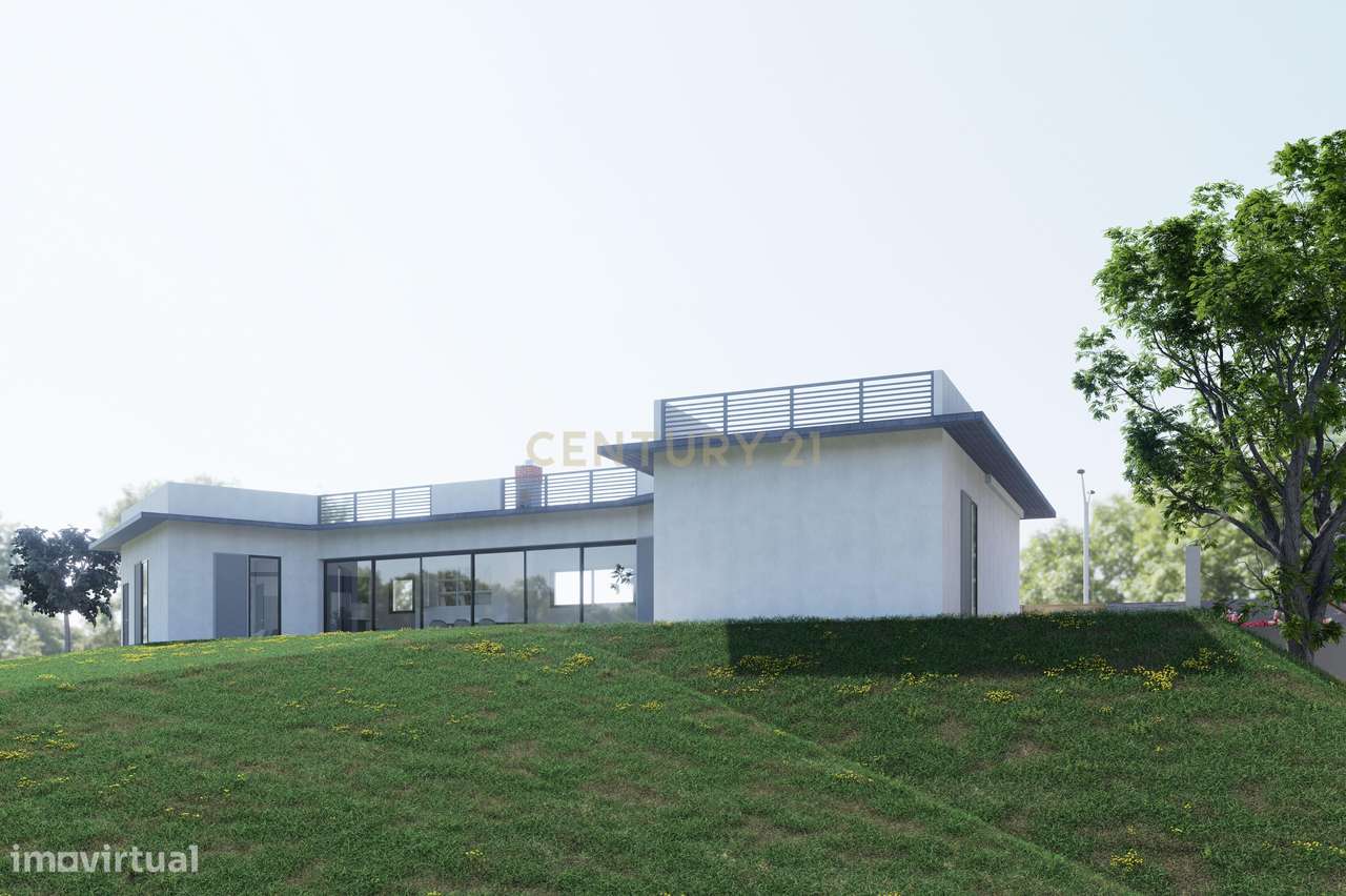 Terreno com Projeto Arquitetónico Aprovado para Quatro Moradias.-11