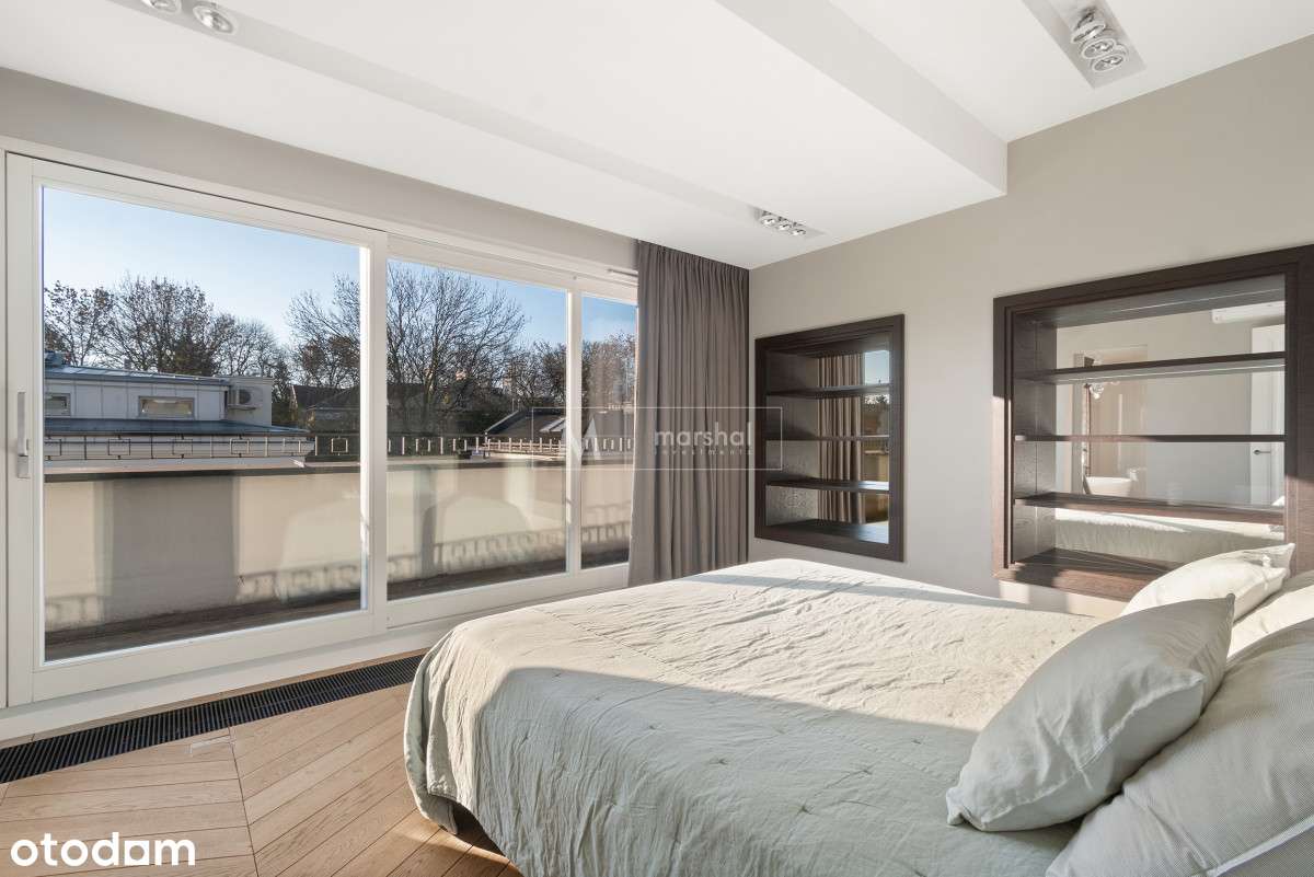 Penthouse z dużym tarasem - stara Saska Kępa!-8