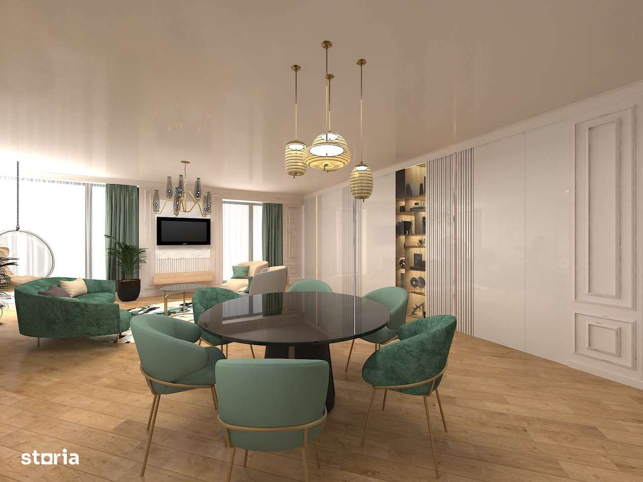 3 camere + parcare, Aviatiei Tower, Mall Promenada-2