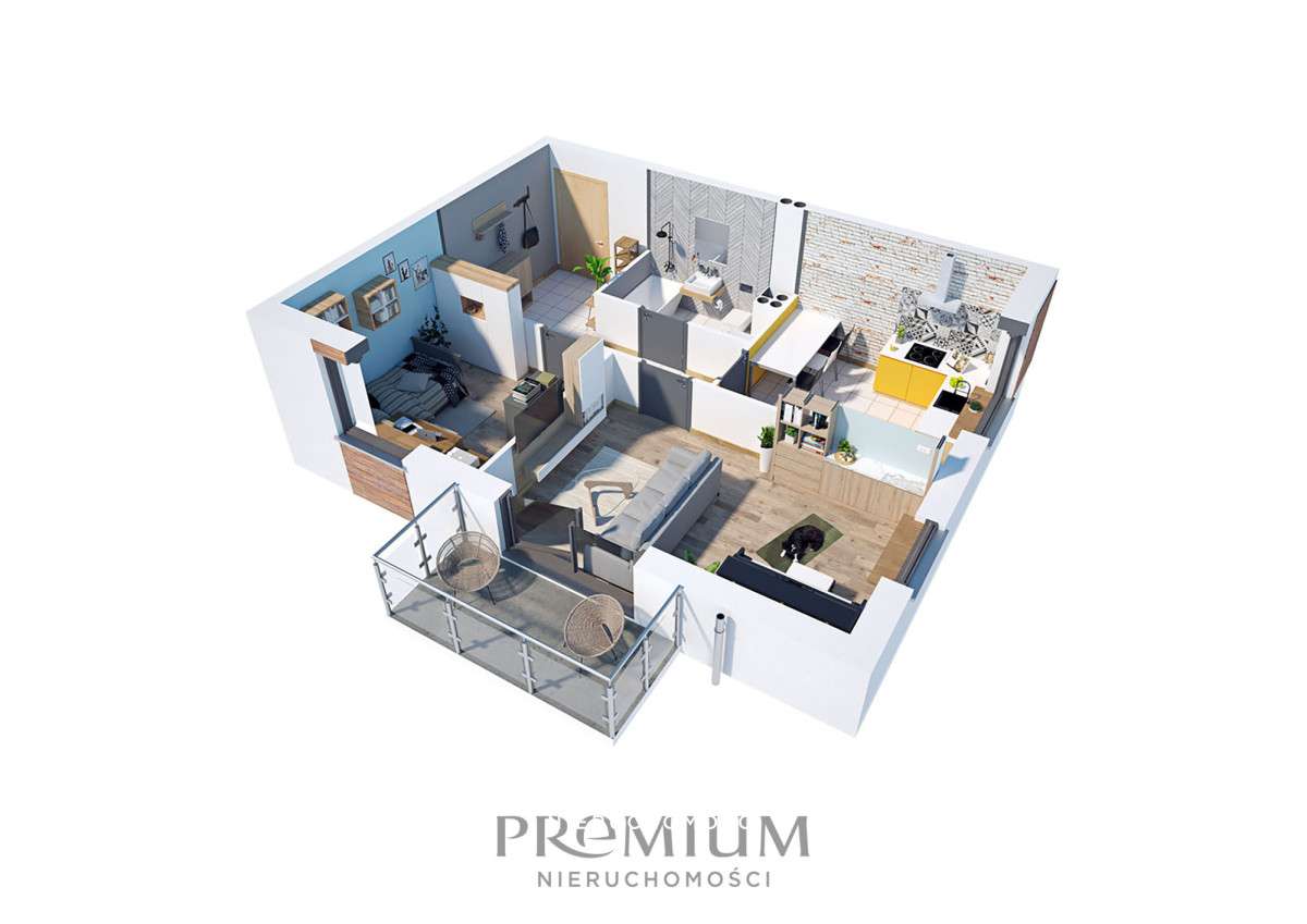 Mieszkanie 2 pokoje ul. Chabrów Oława-1