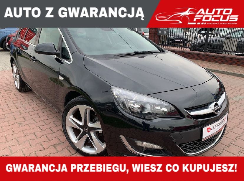 Opel Astra J (2009-2019) 1.4 Turbo ecoFLEX Start/Stop Edition Sport 2014