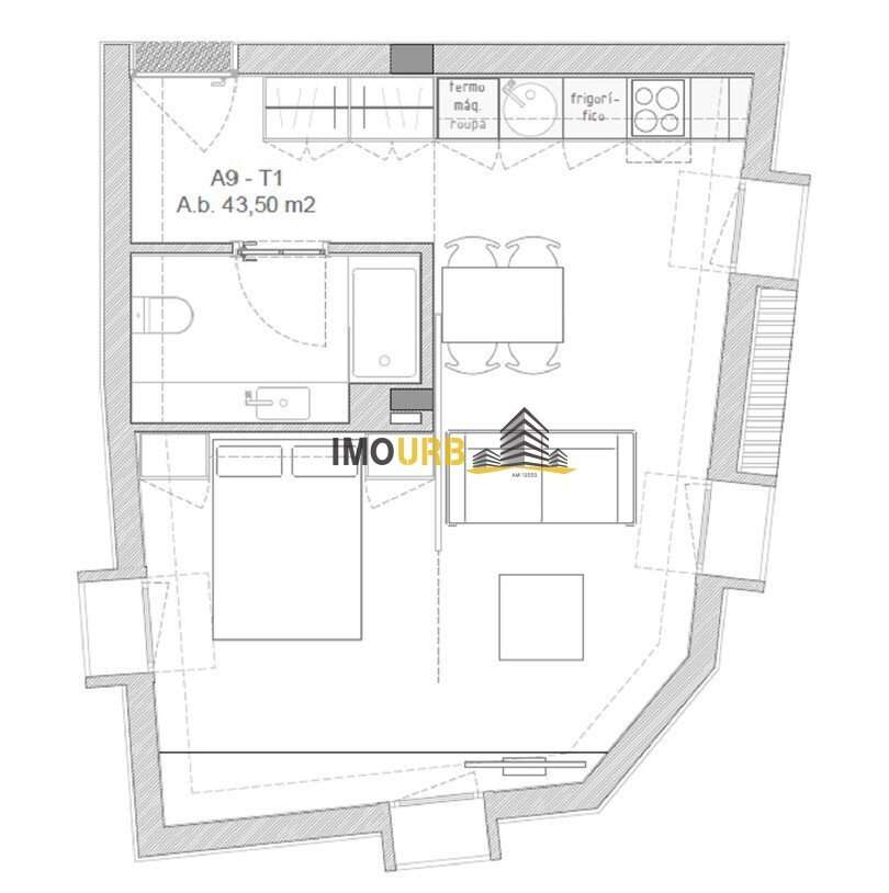 Apartamento Centro Cidade T0-10