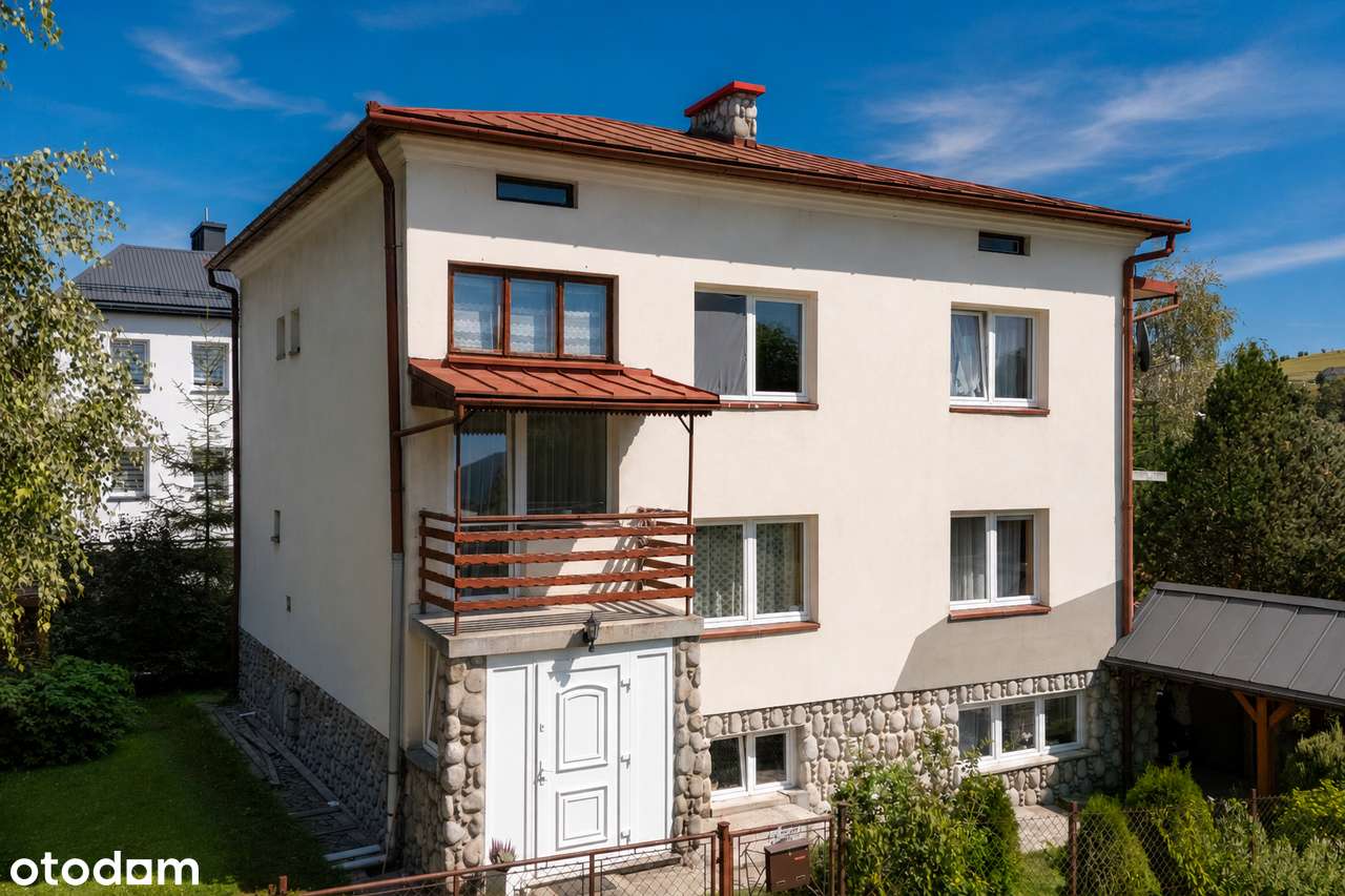 Dom na sprzedaż, 6 pokoi, 189 m², Mszana Dolna