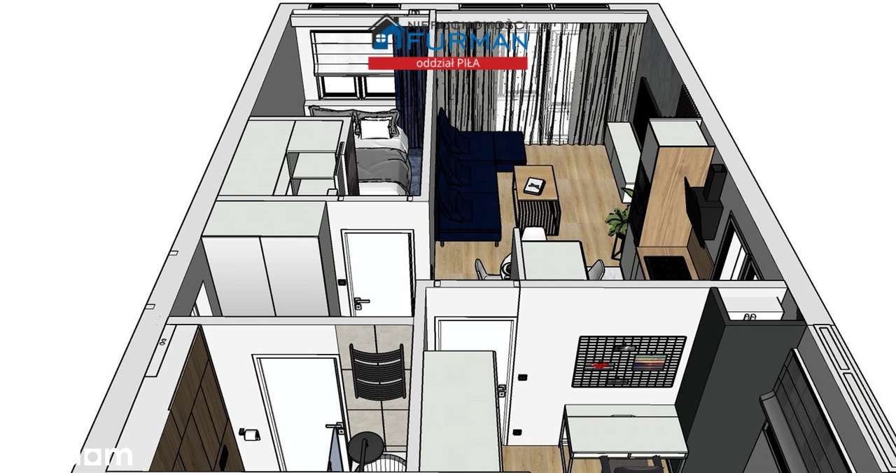 Mieszkanie na sprzedaż, Piła, 3 pokoje-4