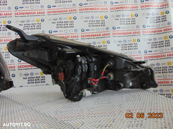 Far Toyota yaris 2012-2017 faruri lupa stanga dreapta toyota yaris 3 p13 dezmembrez - 6