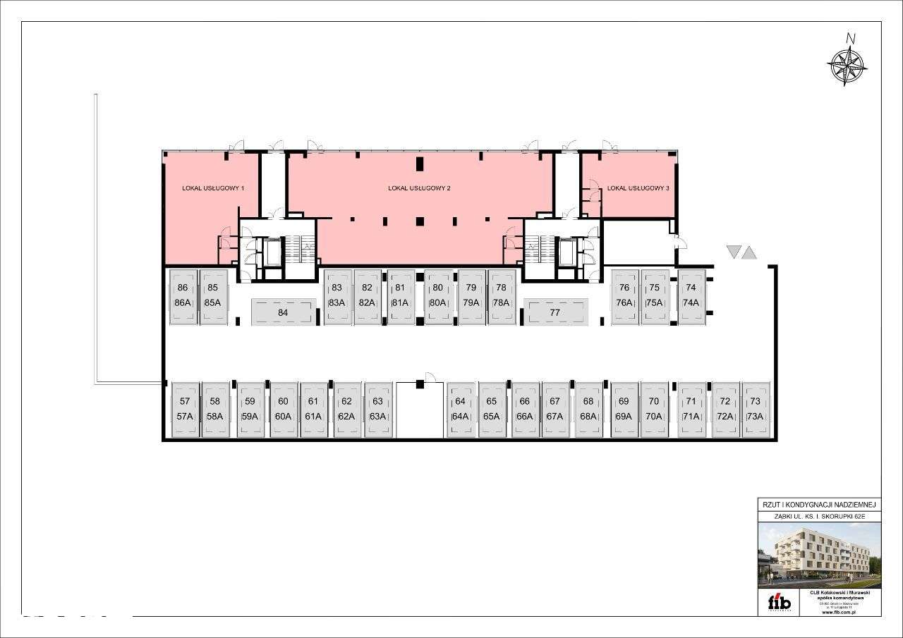Lokal usługowy 220 m2 Ząbki-2