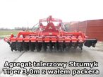 Agregat talerzowy siewny brona Hydropack packer Rura 2,5 m 2,7m 3m 4m TALERZÓWKA - 14