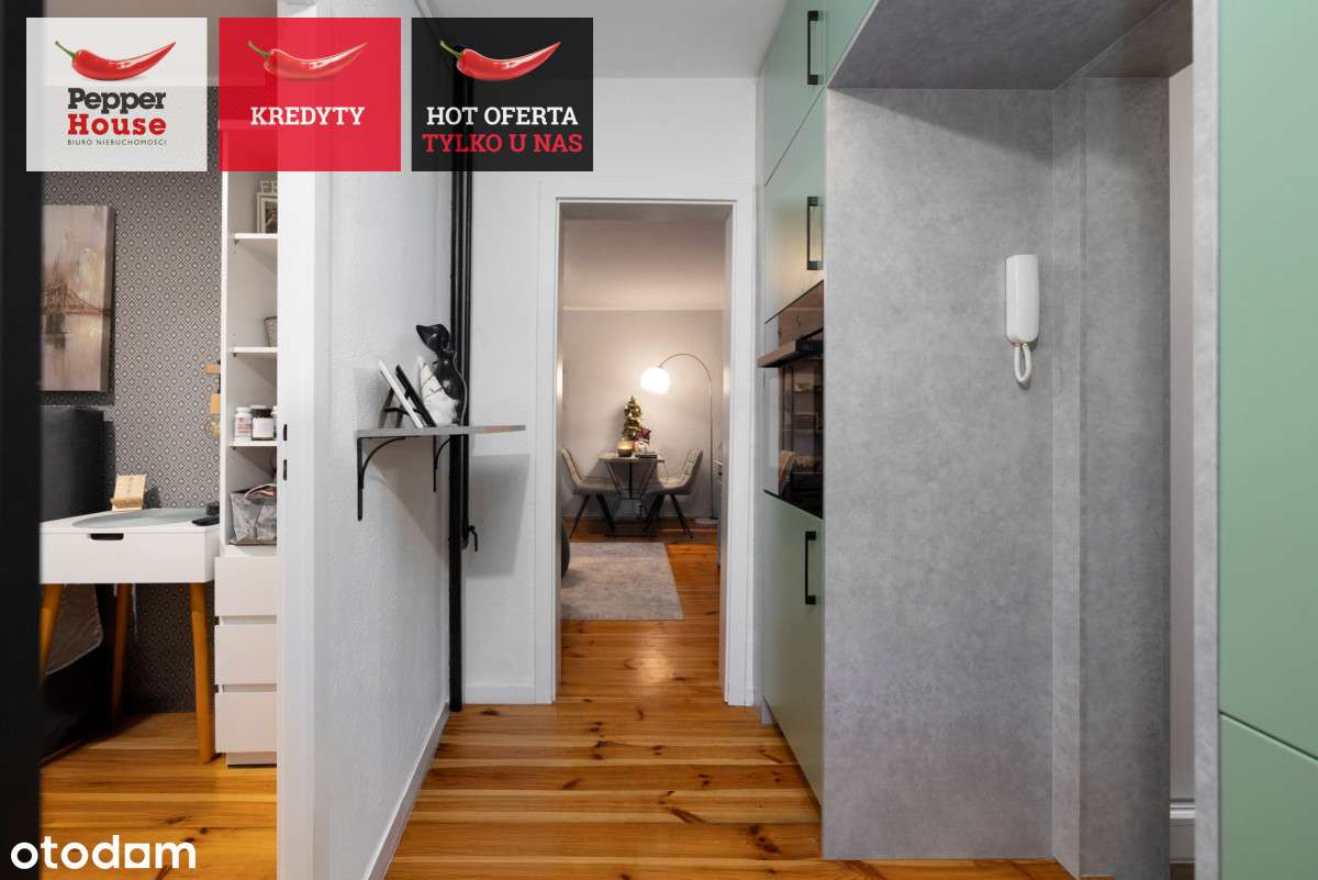 Zielone zacisze ze świetnym dojazdem! 3pok 48,4m² - Pełny obrazek: 4/14