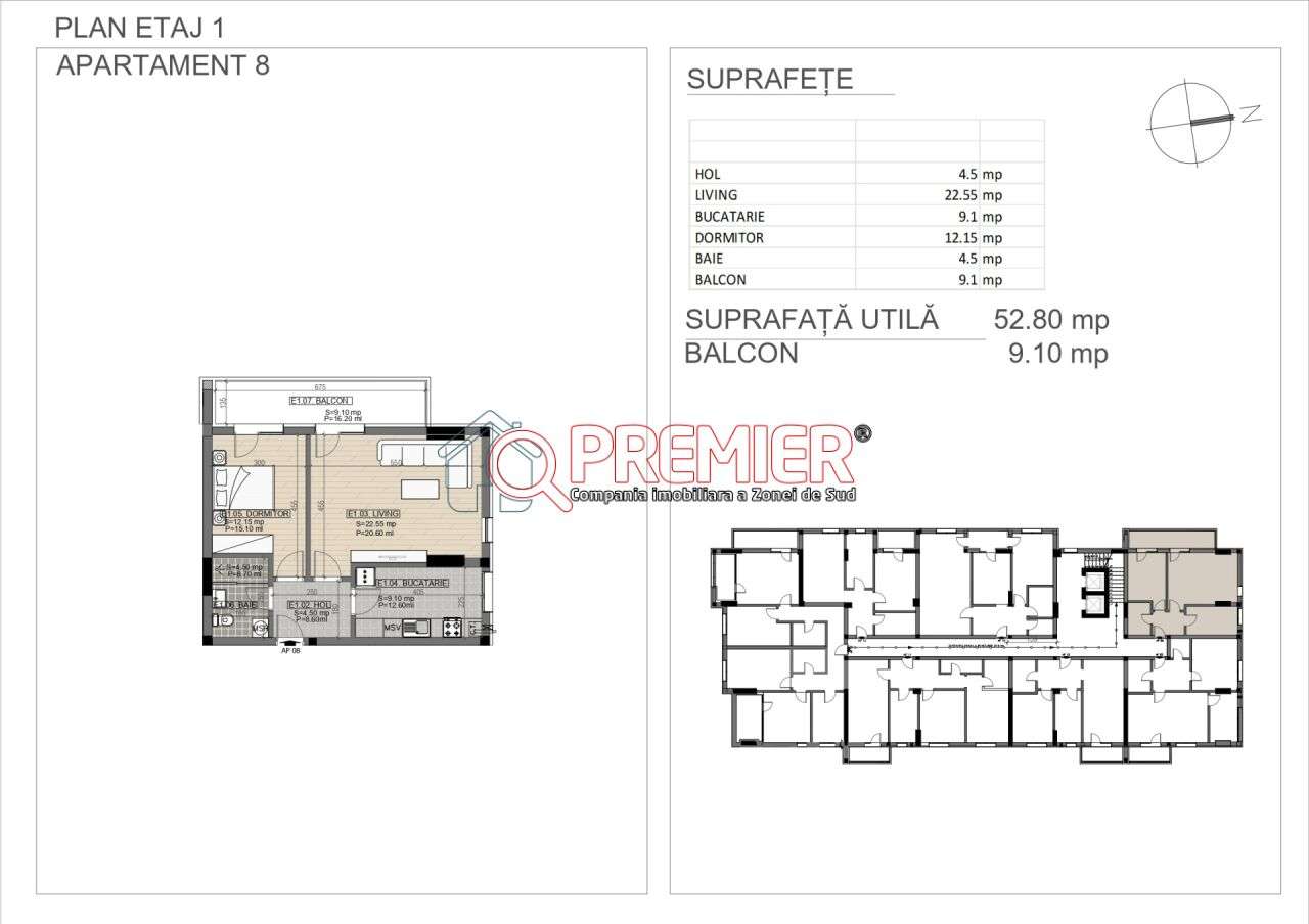 2 camere Strada Odei | Complex nou 2026 | Etaj 1/7 | Finisaje premium