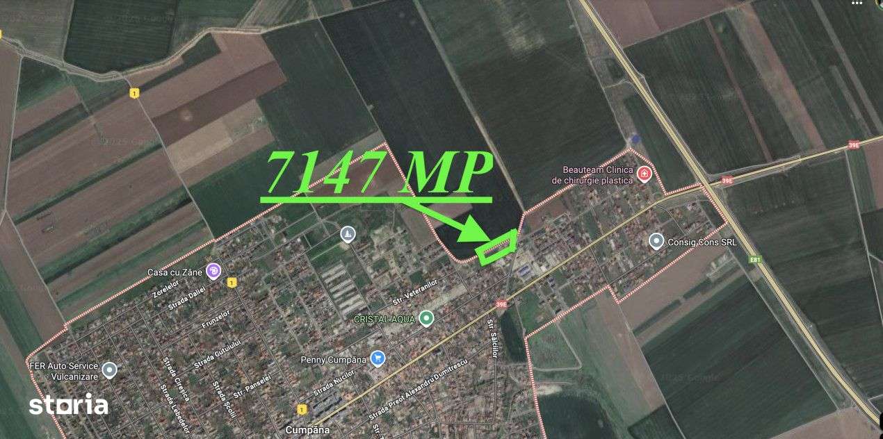 CUMPANA | TEREN IDEAL DEZVOLTARE CARTIER CASE | 7147MP - Imagine principală: 3/3