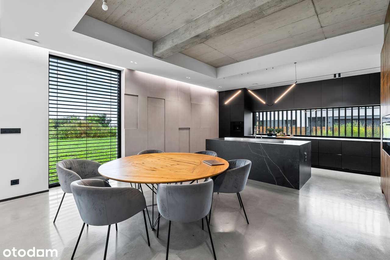 Nowoczesny parterowy dom prawie 6m wysokości, Luksus i elegancja-13