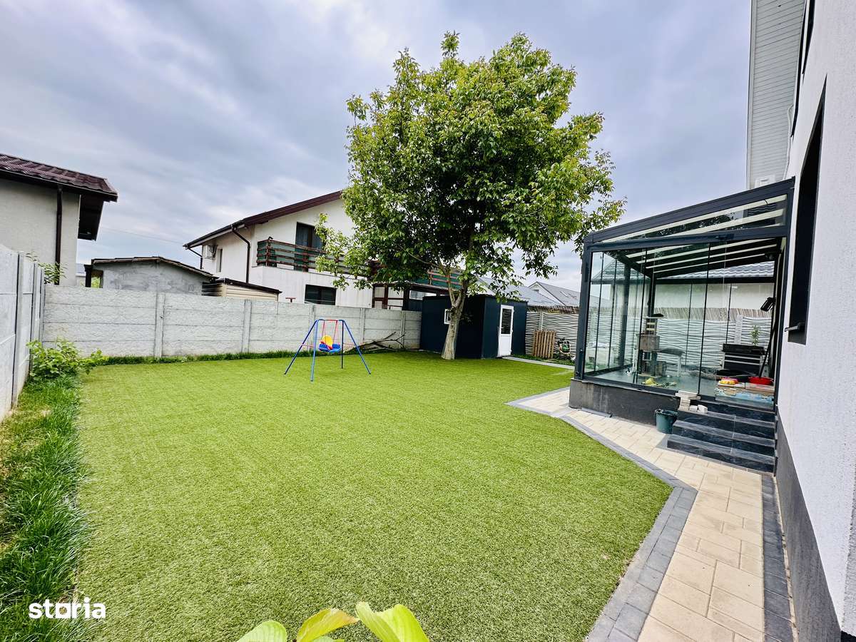 Casă de vânzare nouă în Comuna Berceni Ilfov - 4 camere - teren 406 mp - Imagine principală: 2/15