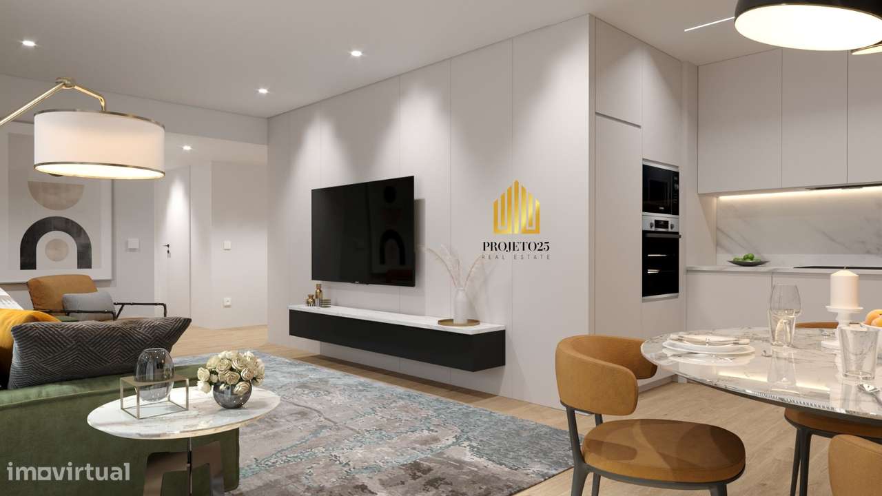 T3+1 NOVO em Condº Reservado com Jardim e Parque Infantil-9