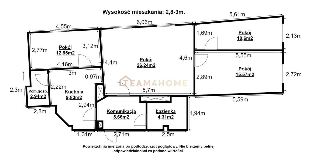 M4 w samym centrum z ogórkiem w części wspólnej-18