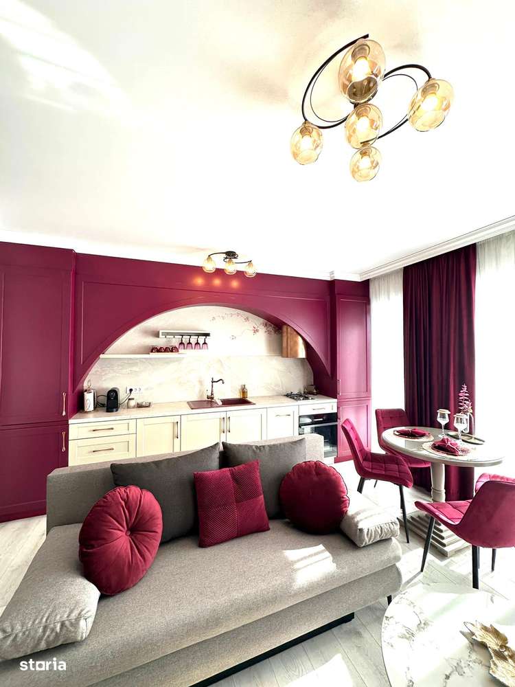 Proprietar vand penthouse 2 camere mobilat si utilat LUX - Imagine principală: 2/18