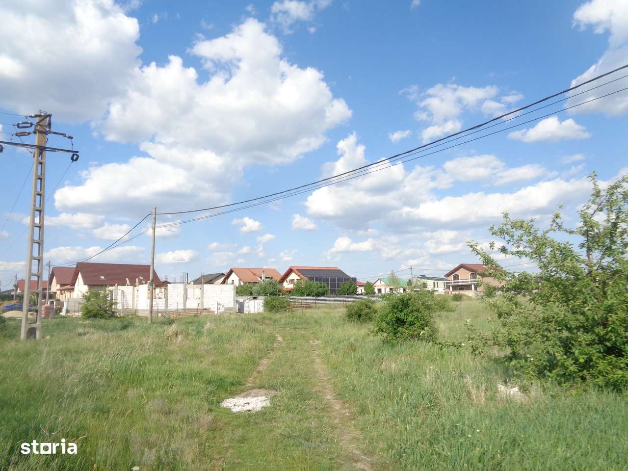 TEREN 590 MP LOC DE CASA FS 21 ML PRET 35000 EURO - Imagine principală: 3/9