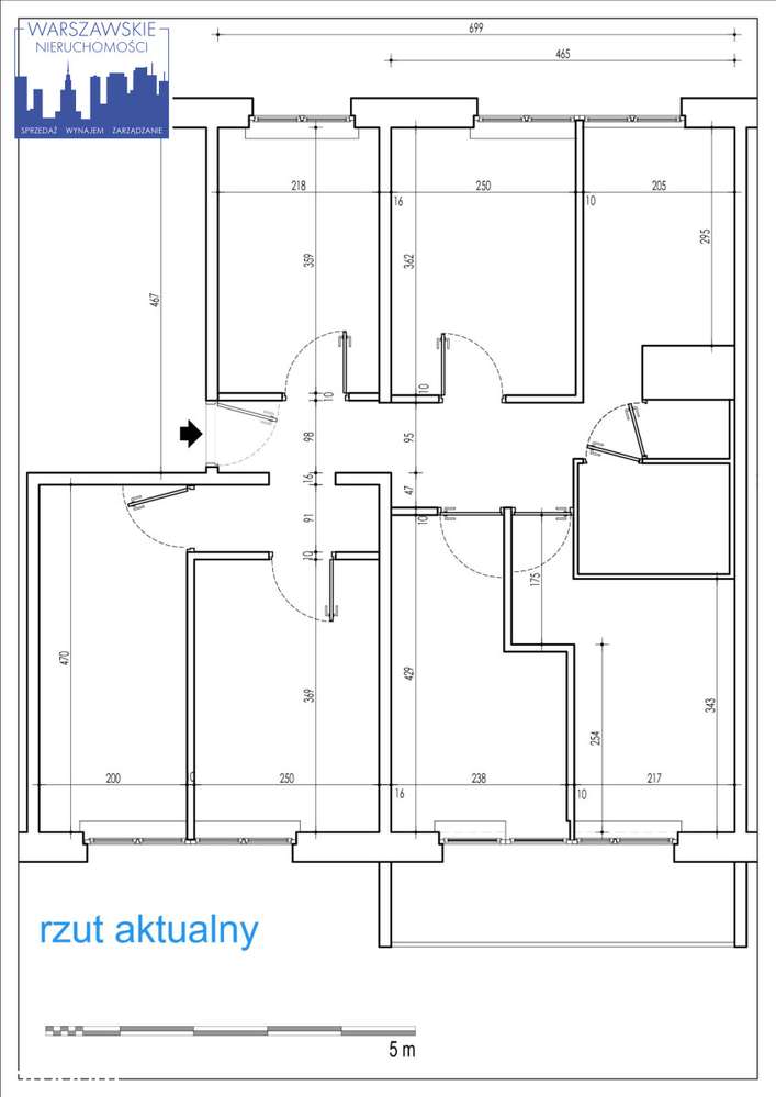 Czteropokojowe przy metrze Stokłosy, z potencjałem-3
