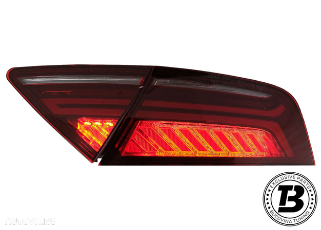 Stopuri LED compatibile cu Audi A7 4G RED Design - 6