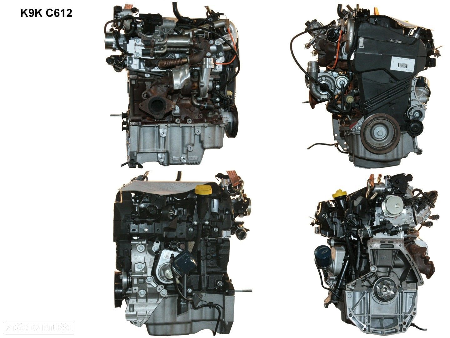 Motor Completo  Usado RENAULT Clio 1.5 dCi 75 K9K 612 - 1