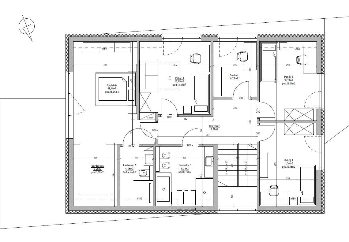 Działka budowlana z PnB w urokliwym Gądowie pod Wrocławiem-6