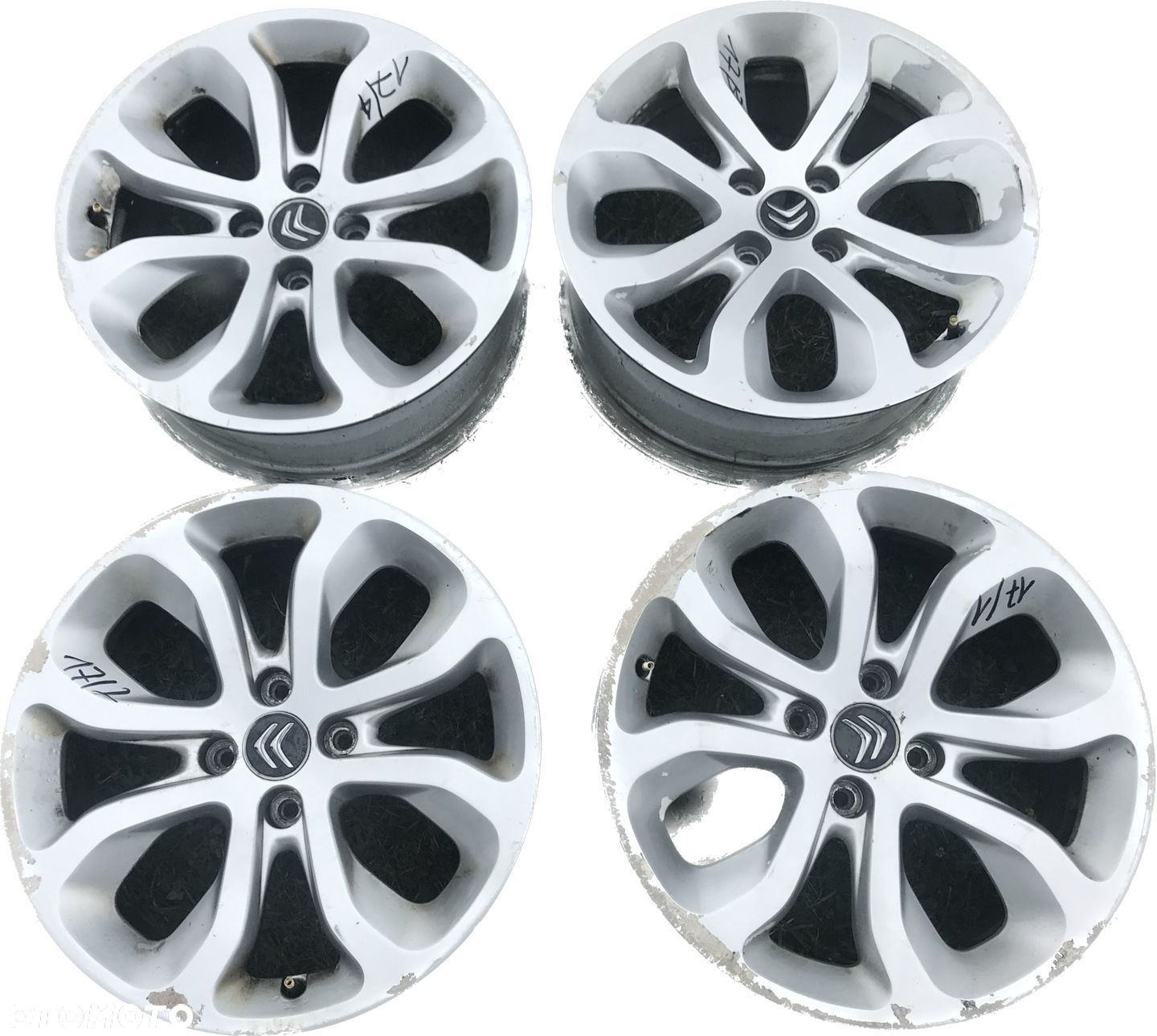 Alufelgi 17" Citroen DS3 C3 4x108 Komplet 4 szt. - 1