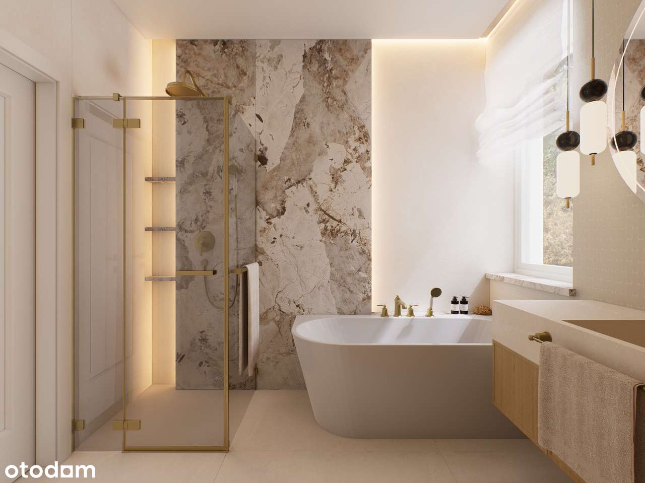 Nowoczesny bliźniak z garażem i ogrodem w Rokitkach k. Tczewa - Pełny obrazek: 5/20