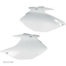 paineis laterais traseiros ufo branco yamaha wr 450 / 250 - 1