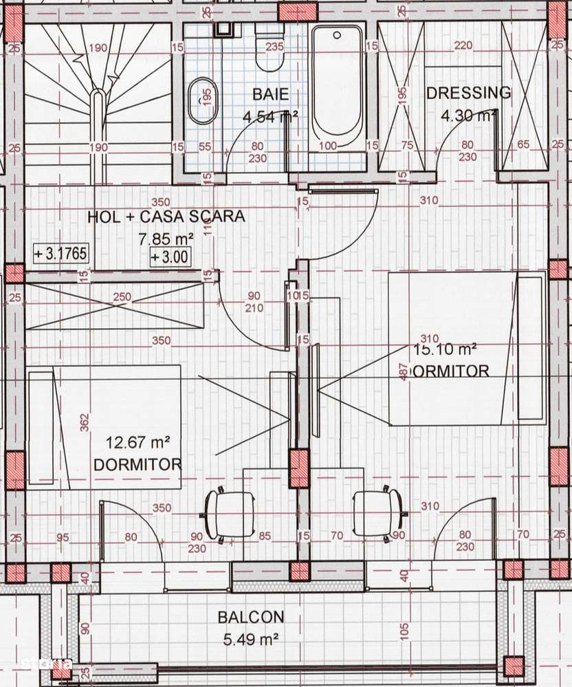 Vile mediteraneene cu curte proprie Str. Rezervelor Chiajna Vest Group-10