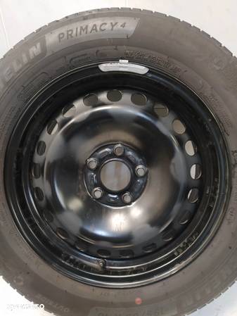 FORD MONDEO C-MAX KUGA VOLVO S40 V50 C30 6,5JX16 ORYGINALNE FELGI STALOWE R16 ET50 5x108 OPONY MICHELIN 195/65 KOŁA - 4