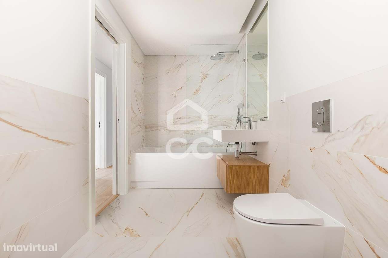 Apartamento T3 c/ Varanda | Condomínio JABA, Barreiro-24