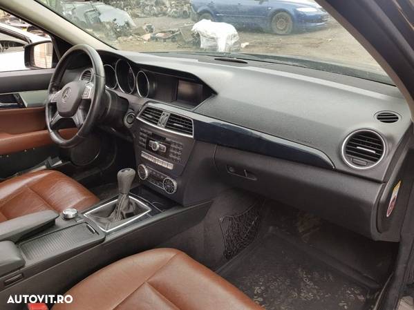 Plansa Bord Kit Airbag Mercedes C Class W204 Facelift 2011-2014 - 4